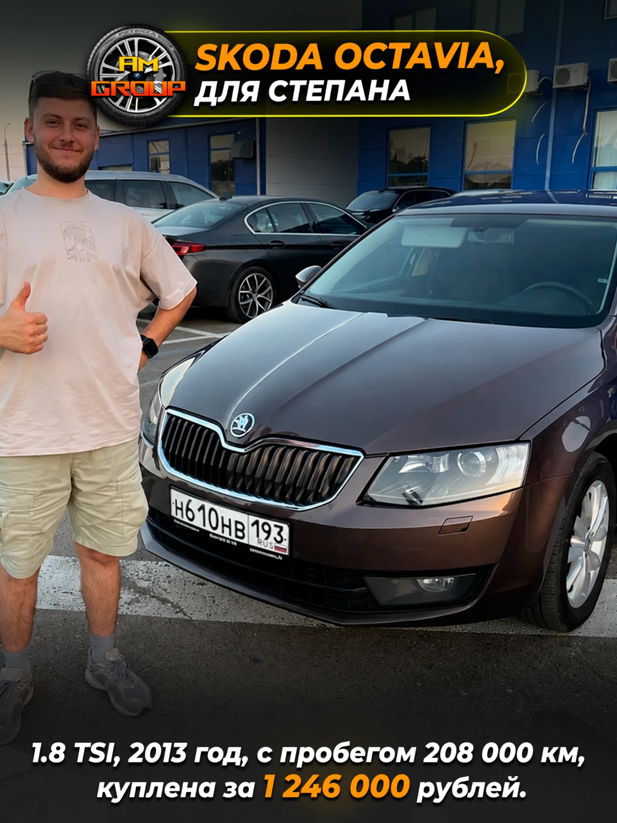 Skoda Octavia 2013 — Подобран автомобиль AM GROUP AUTO